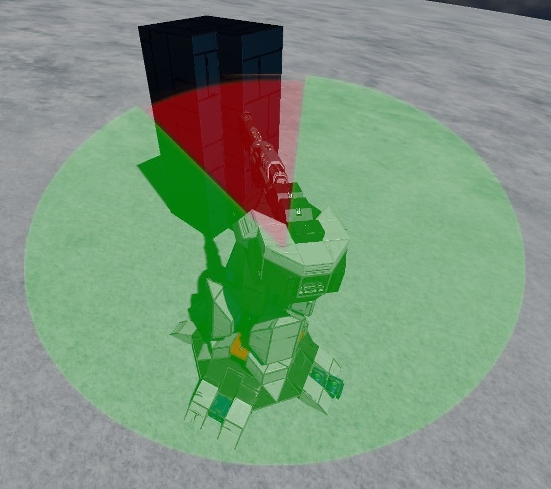 Turret Dead Zone — Space Engineers Steam Workshop preview image