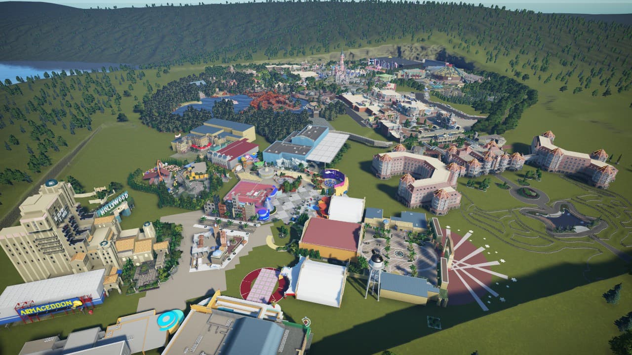 Disneyland Paris Remake - Updated — Planet Coaster Workshop preview