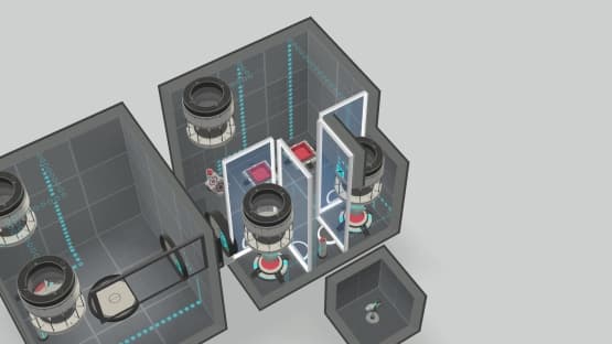 Chrapter 1- cubes, spheres, buttons test 1 — Portal 2 Workshop preview