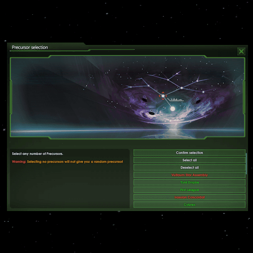 Precursor Selection — Stellaris Workshop preview