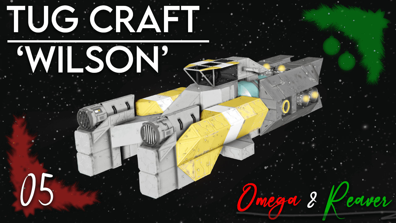 Day 5 - 'Wilson' - Tug Craft (NO DLC) — Space Engineers Steam Workshop preview image