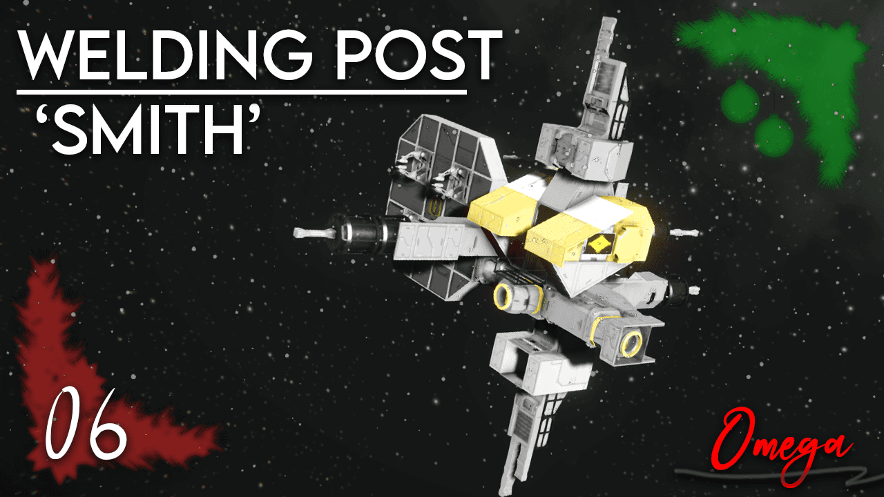 Day 6 - 'Smith' - Welding Post (NO DLC) — Space Engineers Steam Workshop preview image