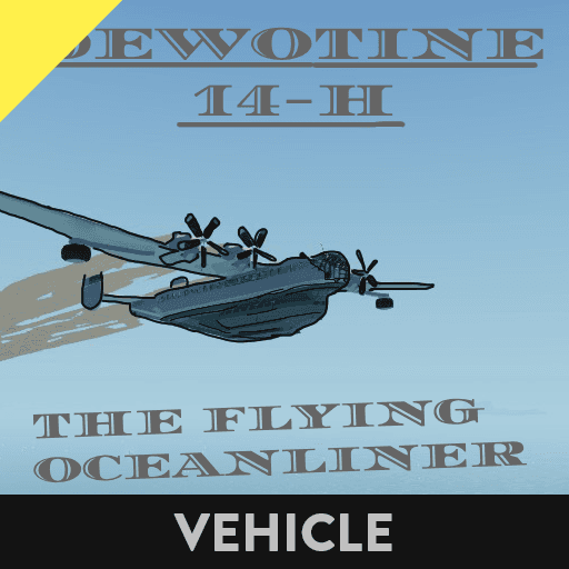 Dewotine 14-H "The flying oceanliner" — Stormworks: Build and Rescue Workshop preview