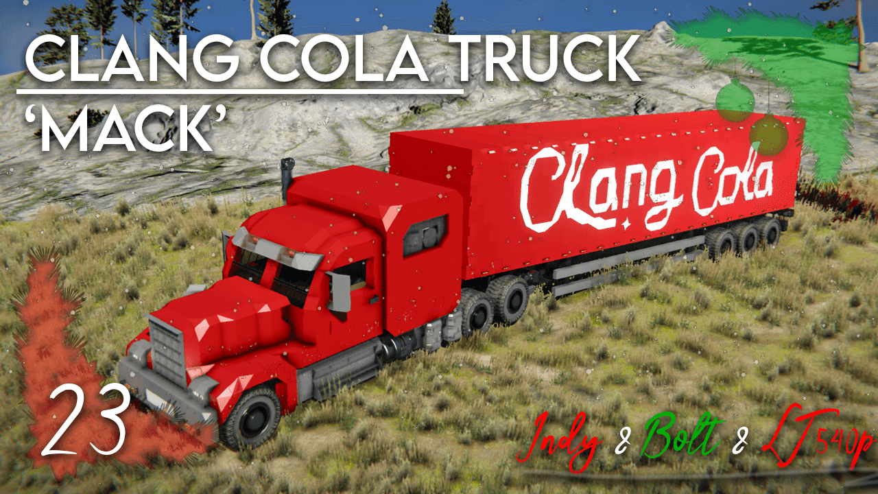 Day 23 - 'Mack' - Clang Cola Truck (NO DLC) — Space Engineers Steam Workshop preview image