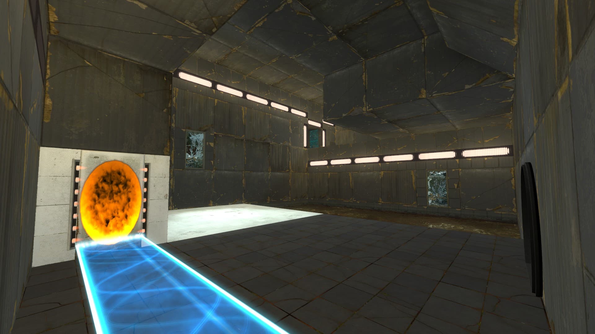 Blue portals < |:| > Chapter 9 — Portal 2 Workshop preview