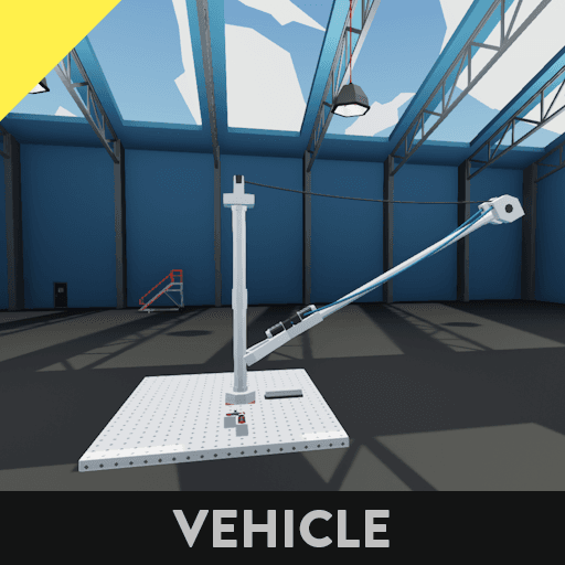 winch-driven crane example — Stormworks: Build and Rescue Steam Workshop preview image