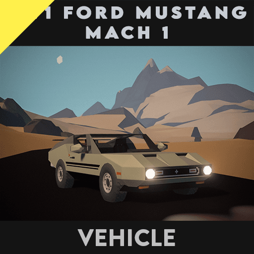 1971 FORD MUSTANG - MACH 1 — Stormworks: Build and Rescue Workshop preview