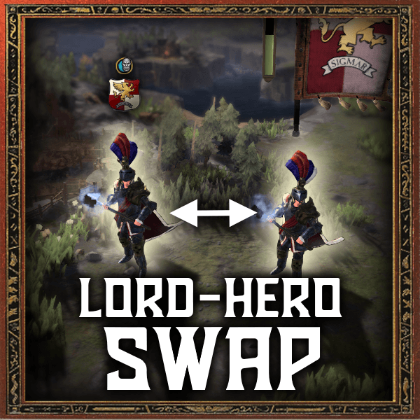 Lord Hero Swap — Total War: WARHAMMER III Steam Workshop preview image