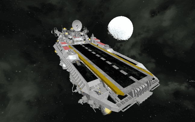 Несущий крейсер Адмирал Долгоруков (проект 11442) — Space Engineers Workshop preview