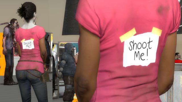 Shoot Me Note for Rochelle (reupload) — Left 4 Dead 2 Steam Workshop preview image