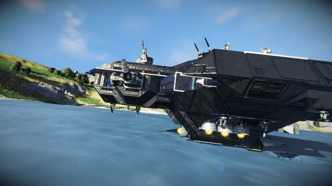 Ordo Gunship assault — Space Engineers Workshop preview