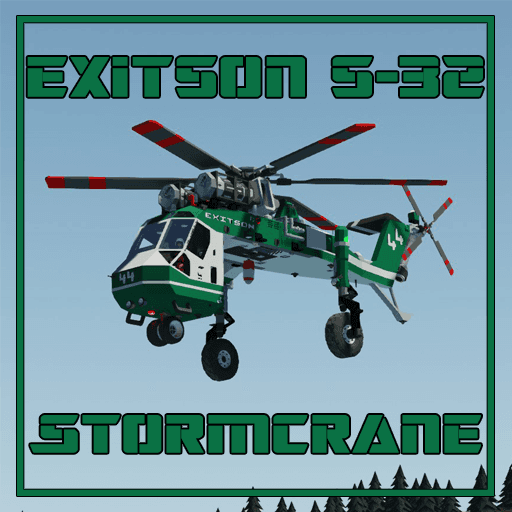 Exitson S-32 StormCrane — Stormworks: Build and Rescue Steam Workshop preview image