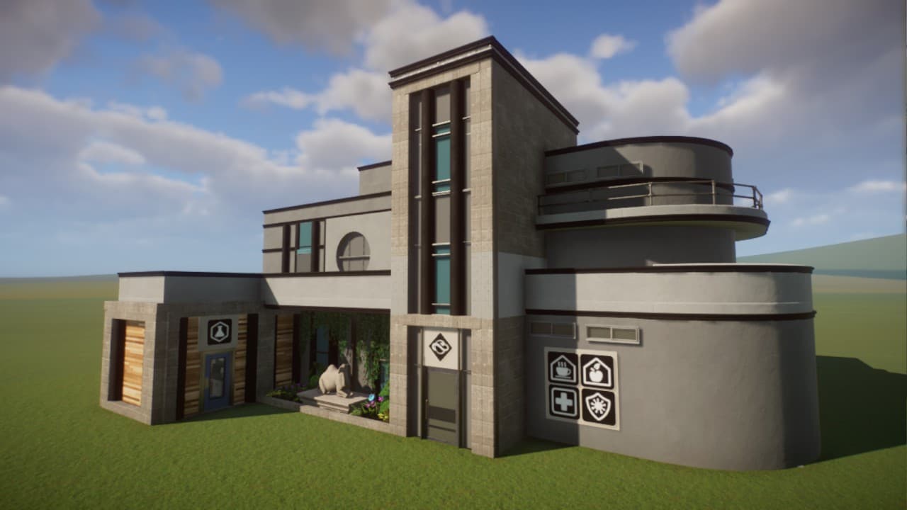 Modified Tiffany's Paradise Staff Building — Planet Zoo Steam Workshop preview image