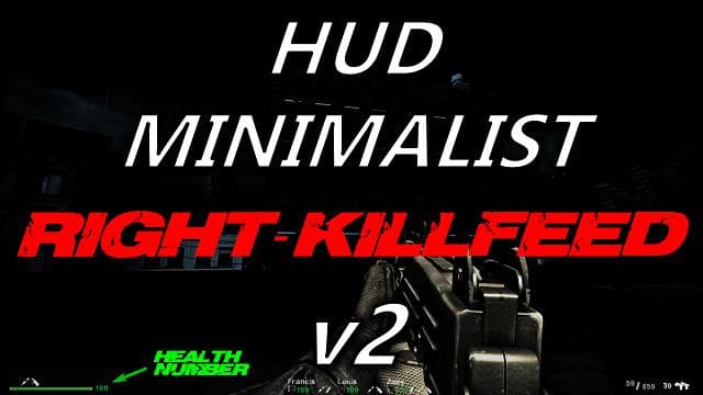 Minimalist HUD {v2} (RIGHT-KillFeed) — Left 4 Dead 2 Steam Workshop preview image