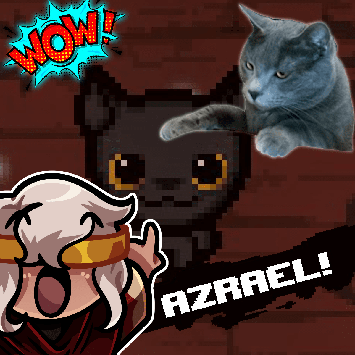 Azrael Over Guppy — The Binding of Isaac: Rebirth Workshop preview