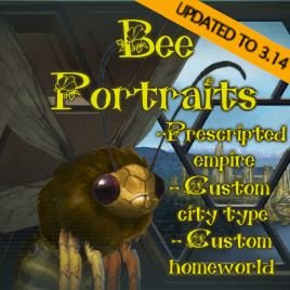 Animated Bee People — Stellaris Steam Workshop preview image