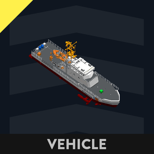 Island class US coast guard Cutter — Stormworks: Build and Rescue Workshop preview