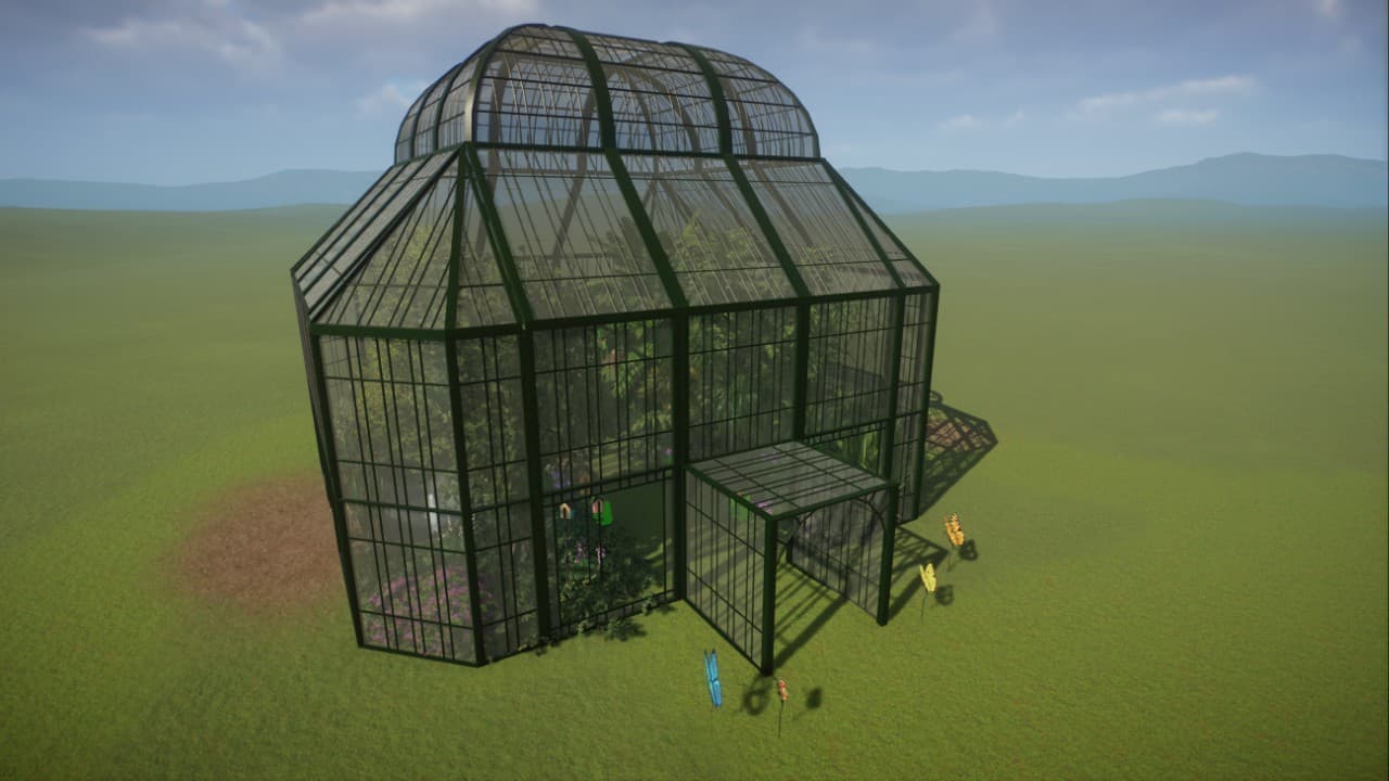 Butterfly Greenhouse! — Planet Zoo Steam Workshop preview image