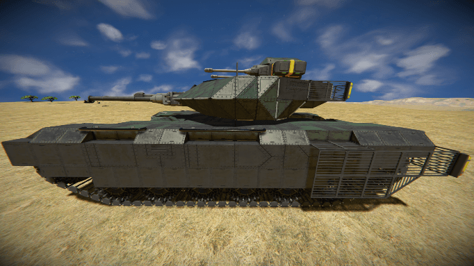 Т-90М — Space Engineers Workshop preview