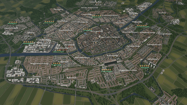 Dutch themed city of Wagenvoort — Cities: Skylines Workshop preview