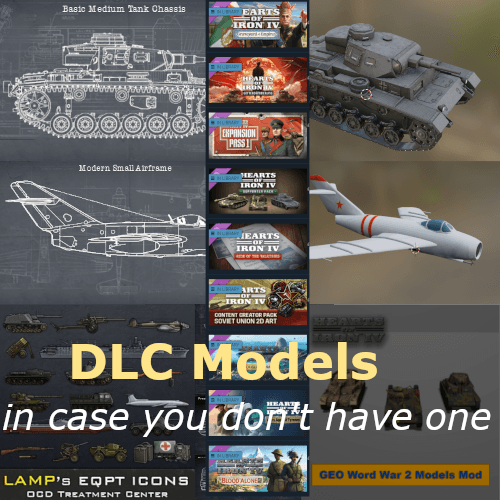 LampGeoplus DLC Models — Hearts of Iron IV Steam Workshop preview image