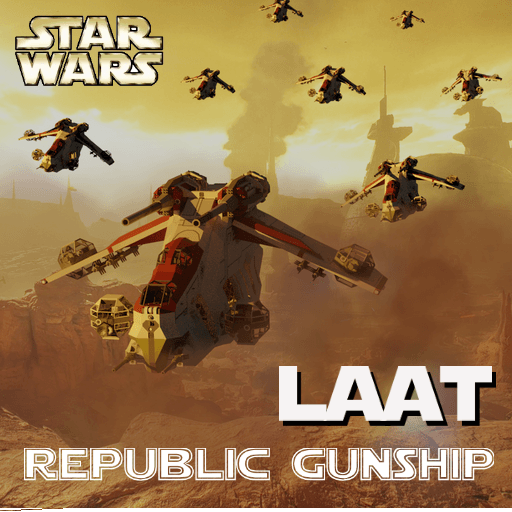 Star Wars LAAT Gunship REMASTERED — Stormworks: Build and Rescue Workshop preview