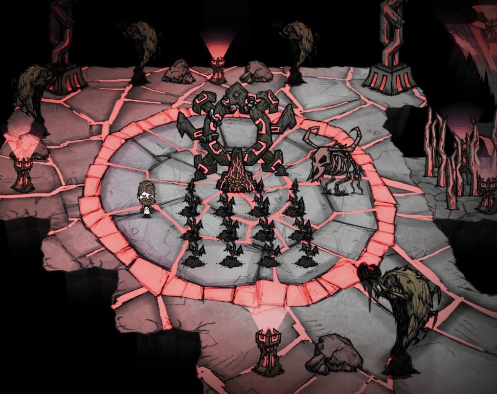Plant trees in the Atrium — Don't Starve Together Workshop preview