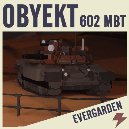 Obyekt-602 "Evergarden" MBT — Stormworks: Build and Rescue Steam Workshop preview image