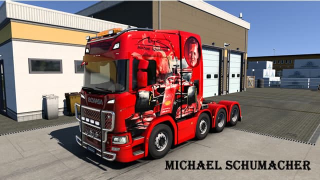 Skin Michael Schumacher — Euro Truck Simulator 2 Steam Workshop preview image