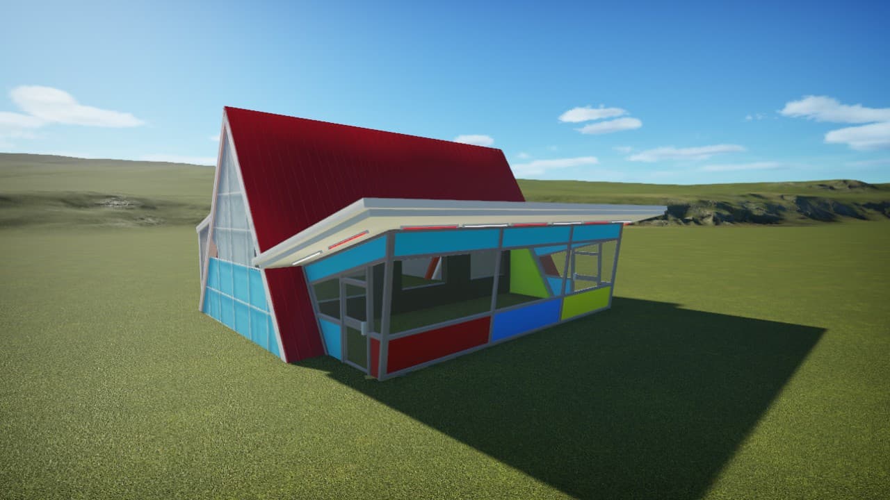 70's building — Planet Coaster Steam Workshop preview image