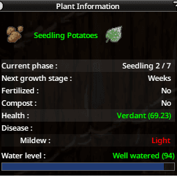 [B42/41] Improved Farming Info Window — Project Zomboid Workshop preview
