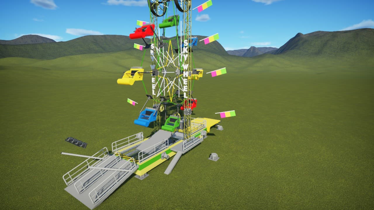 sky wheel — Planet Coaster Steam Workshop preview image