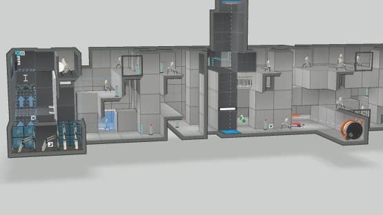 turret run — Portal 2 Workshop preview