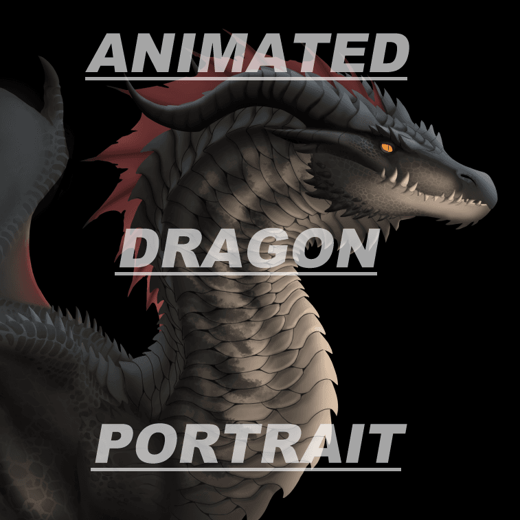 Animated Dragon Portrait — Stellaris Steam Workshop preview image