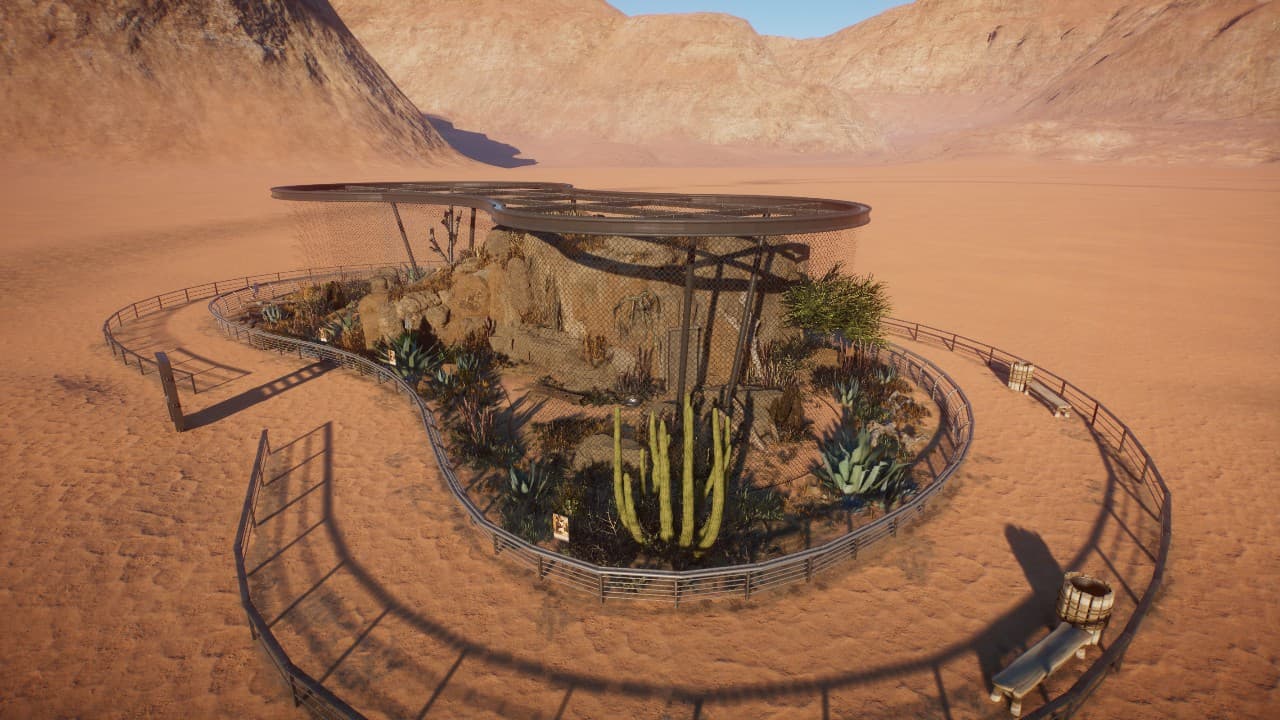 Two Small Desert Habitats by Cesar Creates — Planet Zoo Steam Workshop preview image