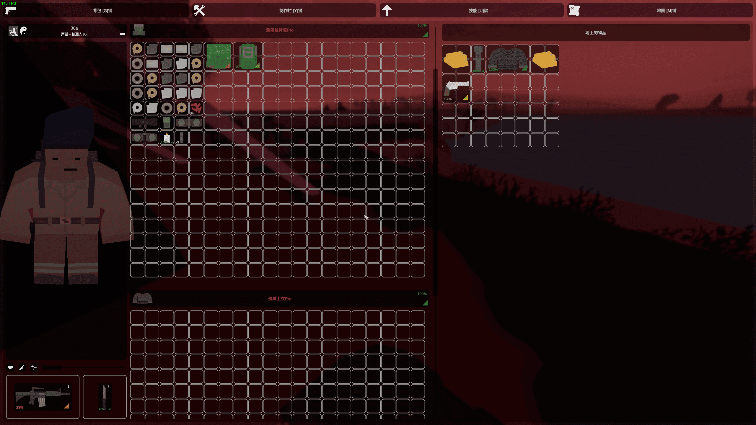 Thief Pro,Super large item space,Big backpack — Unturned Steam Workshop preview image