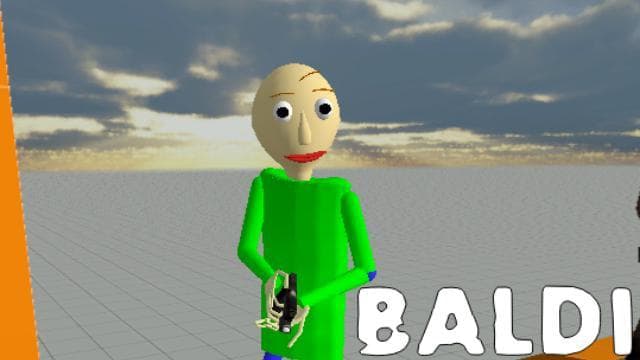Baldi as Nick — Left 4 Dead 2 Steam Workshop preview image