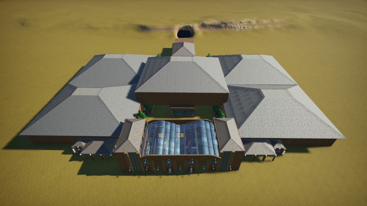 park entrance — Planet Coaster Workshop preview