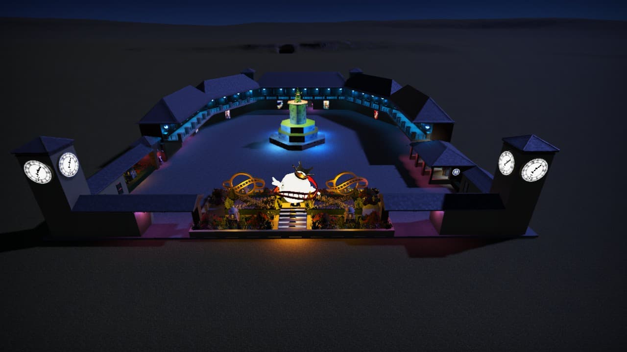 PARK ENTRANCE — Planet Coaster Steam Workshop preview image