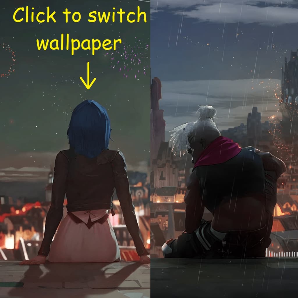 TimeBomb Dual Wallpaper [Jinx] [Ekko] [Arcane] — Wallpaper Engine Steam Workshop preview image