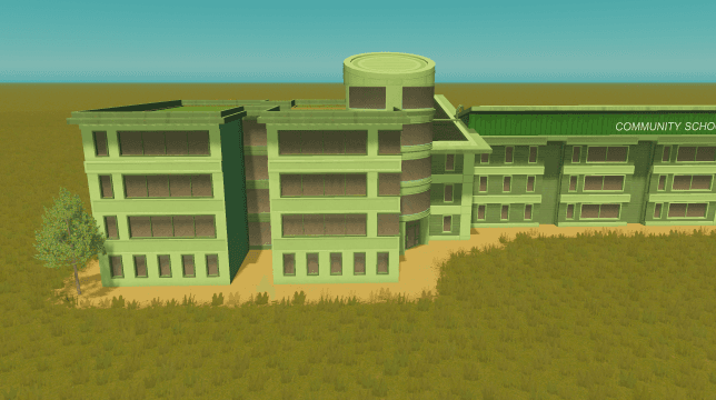 Community School (Buffed) — Cities: Skylines Steam Workshop preview image