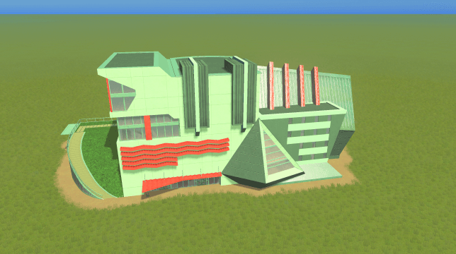Institute of Creative Arts (Buffed) — Cities: Skylines Steam Workshop preview image
