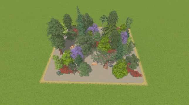 Atalaia Flower Park — Cities: Skylines Steam Workshop preview image