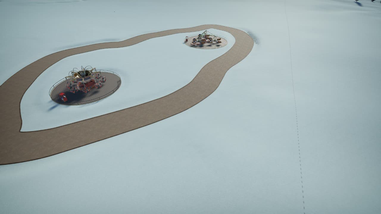 santas coaster — Planet Coaster Steam Workshop preview image