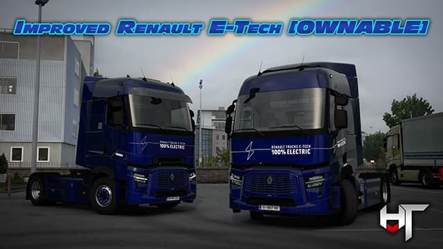 Improved Renault E-Tech [OWNABLE] 1.53 — Euro Truck Simulator 2 Workshop preview
