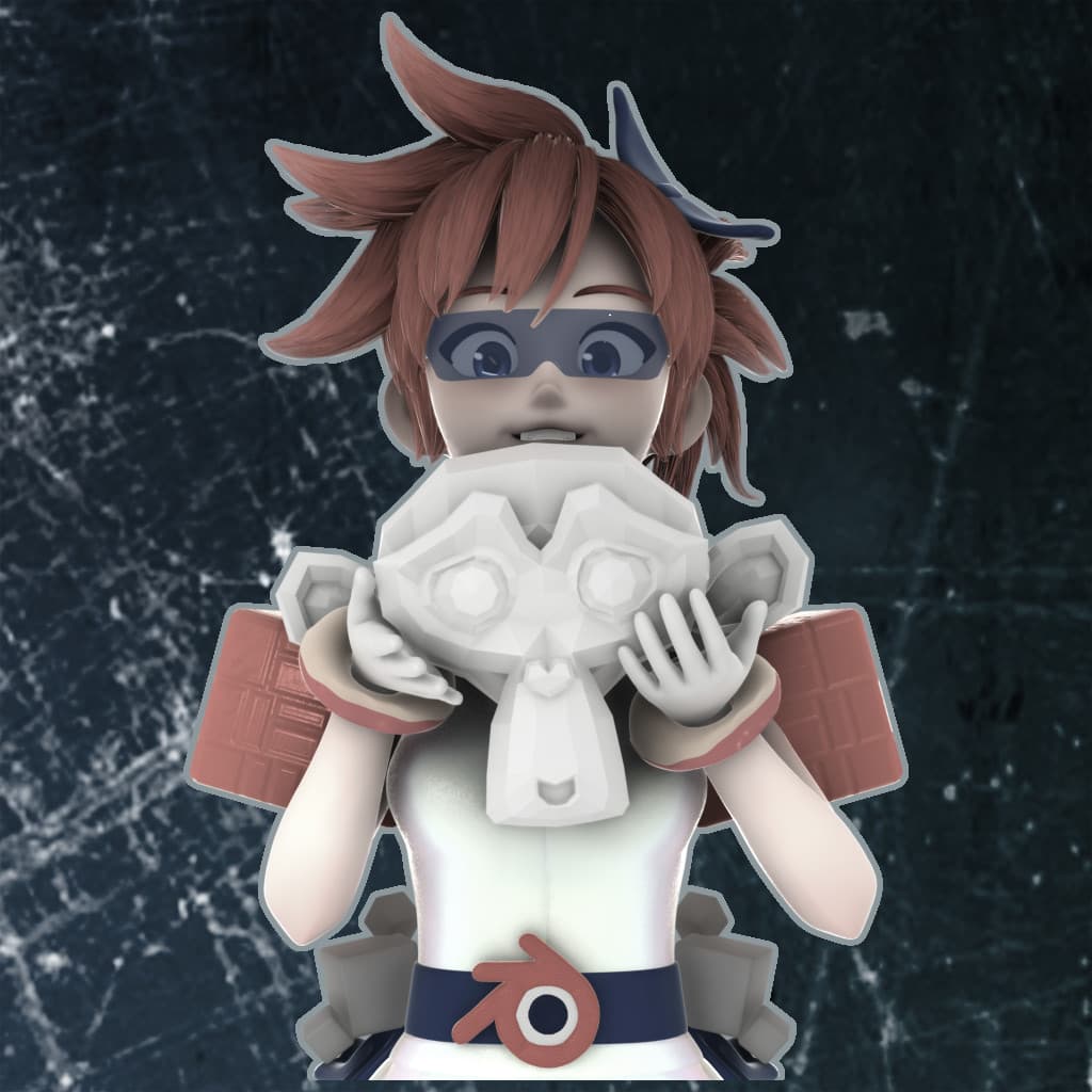 Blender Chan As Zoey — Left 4 Dead 2 Steam Workshop preview image