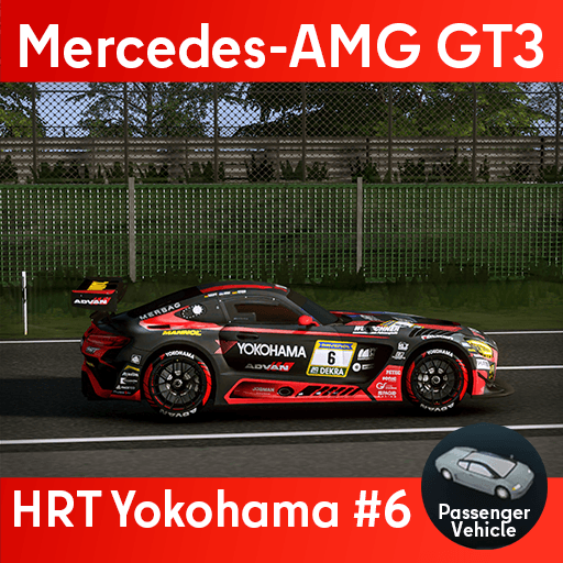 MB-AMG-GT3 HRT Yokohama #6 car — Cities: Skylines Steam Workshop preview image