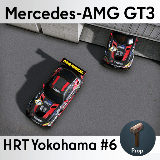 MB-AMG-GT3 HRT Yokohama #6 prop — Cities: Skylines Steam Workshop preview image