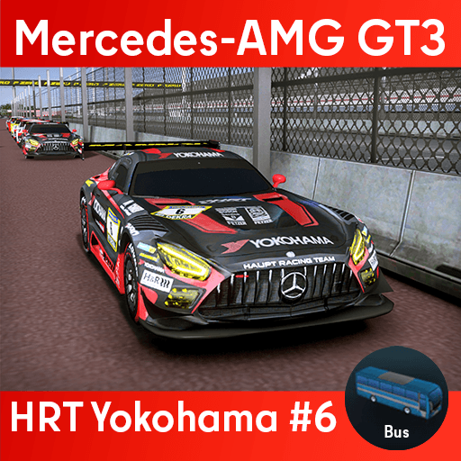 MB-AMG-GT3 HRT Yokohama #6 bus — Cities: Skylines Steam Workshop preview image