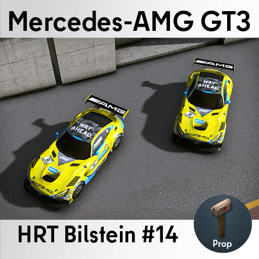 MB-AMG-GT3 HRT Bilstein #14 prop — Cities: Skylines Steam Workshop preview image